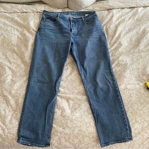 Old Navy slouchy straight jeans size 12